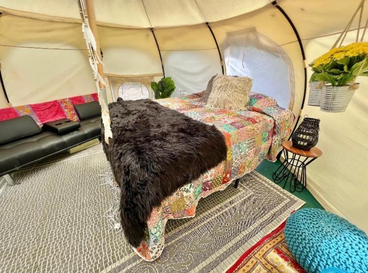 The Aries-A Stargazing, Luxury Glamping Tent Rogersville Exterior foto